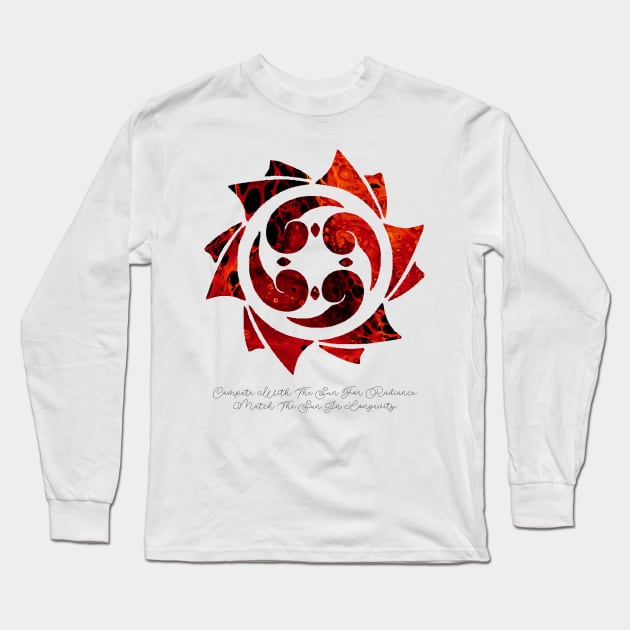 Compete With the Sun (Audio Drama) Long Sleeve T-Shirt by ZoeDesmedt